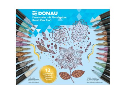 Sada metalických lakových popisovačov DONAU