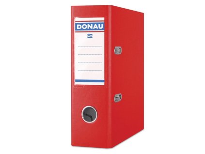 Zakladač pákový DONAU Master, kartón a fólia, A5/75 mm, červený