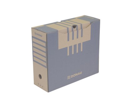 Archívny box DONAU 120mm hnedý
