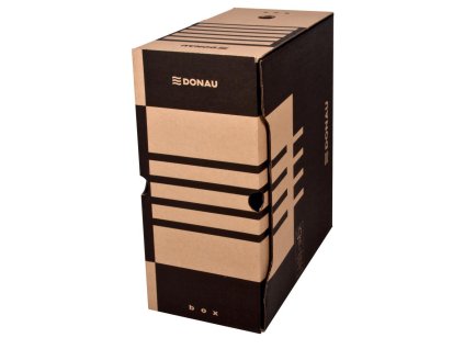 Archívny box DONAU 155mm hnedý