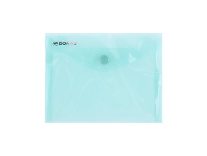 Plastový obal A6 s cvočkom DONAU zelený
