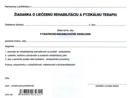 255151 ziadanka o liecebnu rehabilitaciu a fyzikalnu terapiu a5