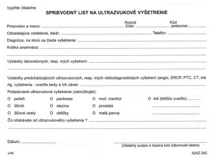 255181 sprievodny list na ultrazvuk vysetr a5