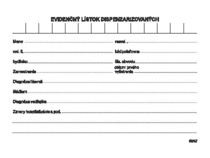 255454 evidencny listok dispenzarizovanych a6