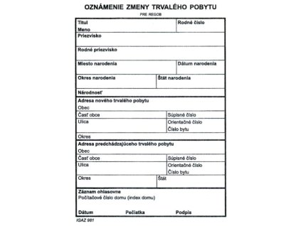 256177 oznamenie zmeny trvaleho pobytu a6