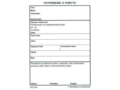 256183 potvrdenie o pobyte a6