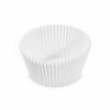 Cukrárenský košíček (PAP) biely Ø50 x 32 mm [1000 ks]