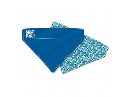 Šátek pro psy Max & Molly - Retro Blue