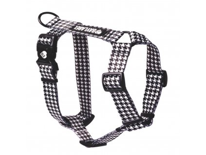 Postroj pro psy BAYLABEL - Black`n`white