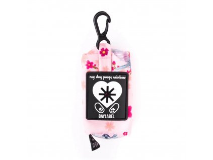 Zásobník na sáčky pro psy BAYLABEL - Cherry Blossom