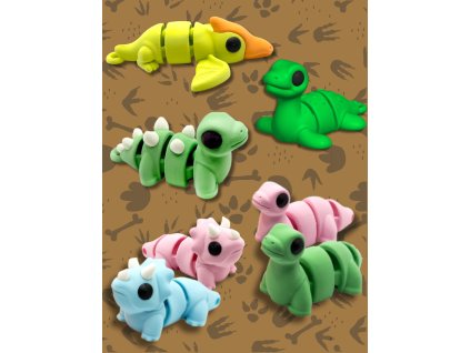 3D přívěsek | Dinosauři