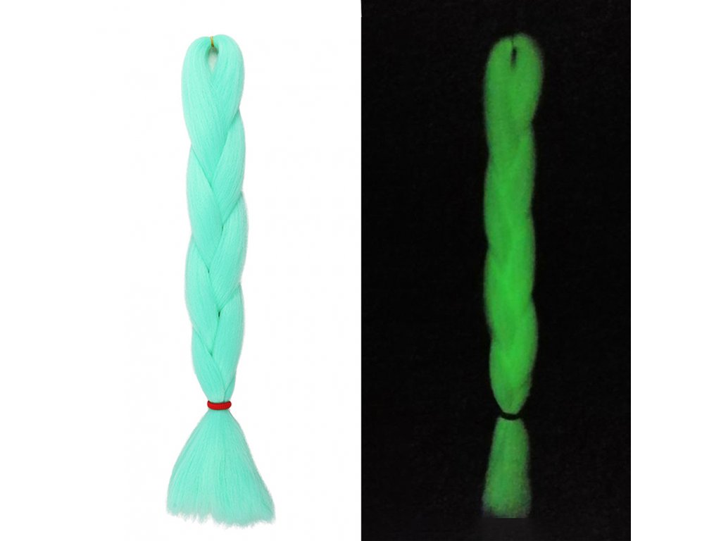 17372 synteticky kanekalon svitici ve tme g1 3