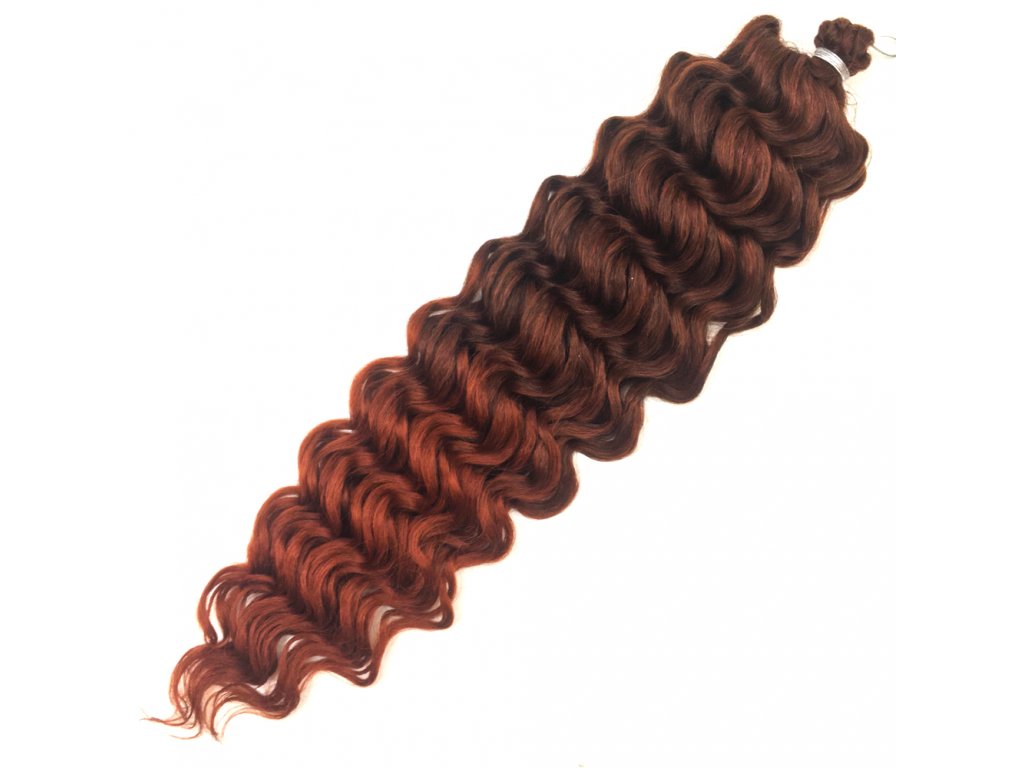 17892 1 curly kanekalon creek curl t4 amber