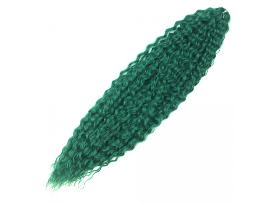 Wavy Kanekalon Ariel 55cm 300gr GGreen11