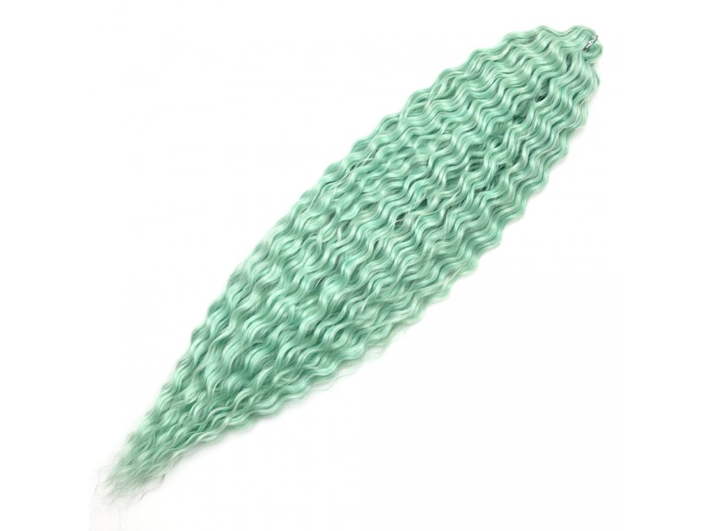 Wavy Kanekalon Ariel 75cm 100gr OGreen3