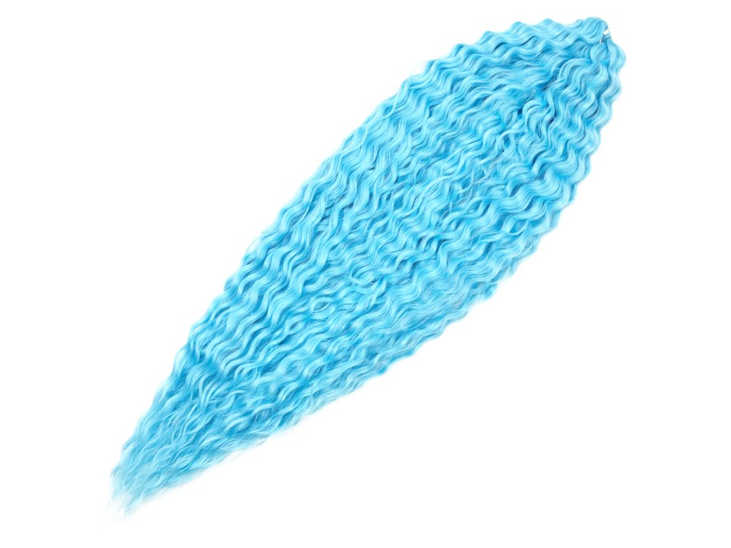 Wavy Kanekalon Ariel 75cm 300gr Blue