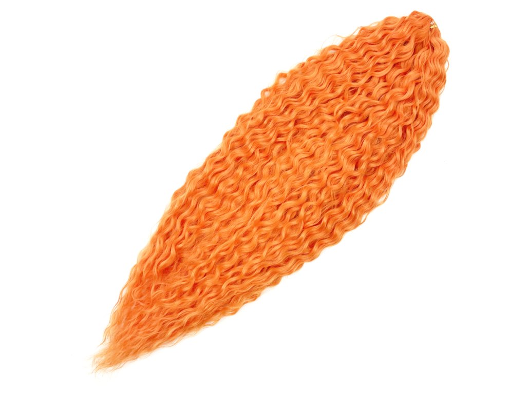 Wavy Kanekalon Ariel 75cm 100gr Orange