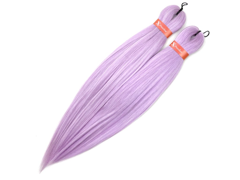 23886 ultra braid kanekalon pre stretched ice lavender