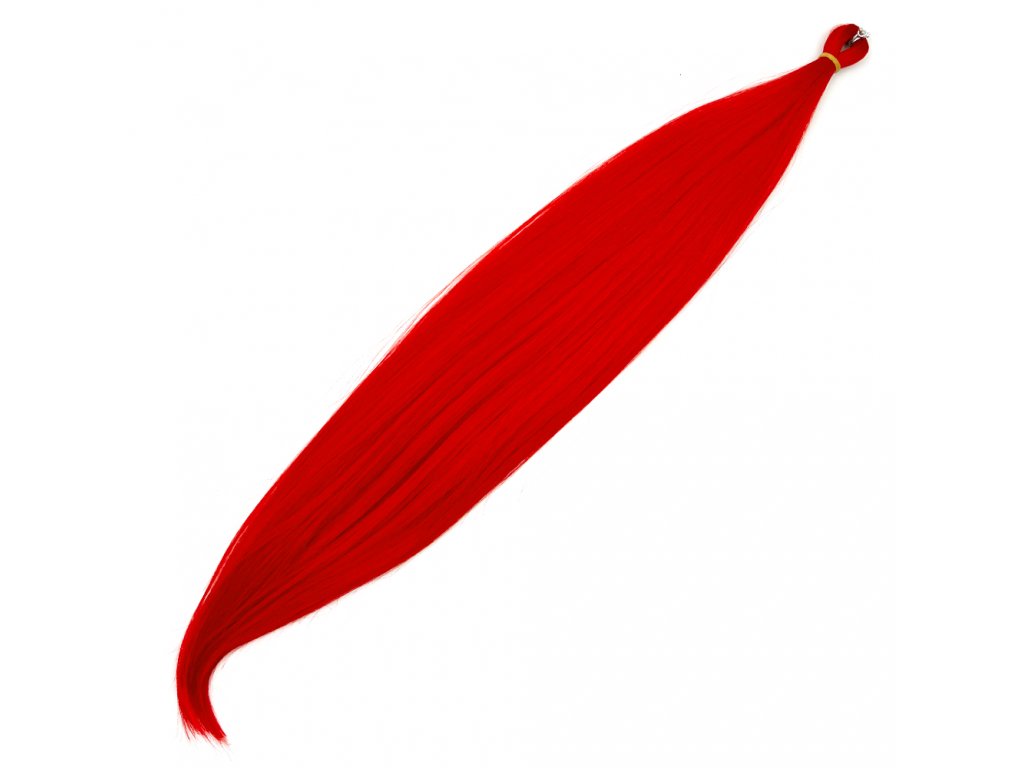 27691 rovny pony kanekalon red