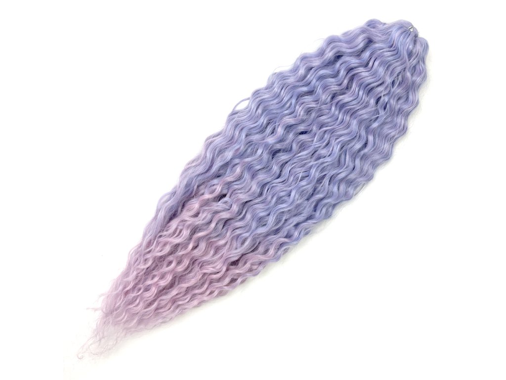 Wavy Kanekalon Ariel 55cm 100gr T-Bpink(1)