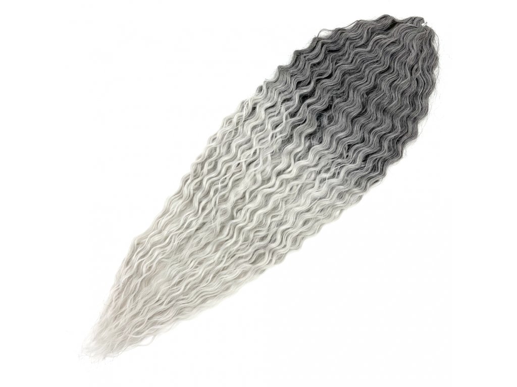 Wavy Kanekalon Ariel 75cm 300gr T-Grey30