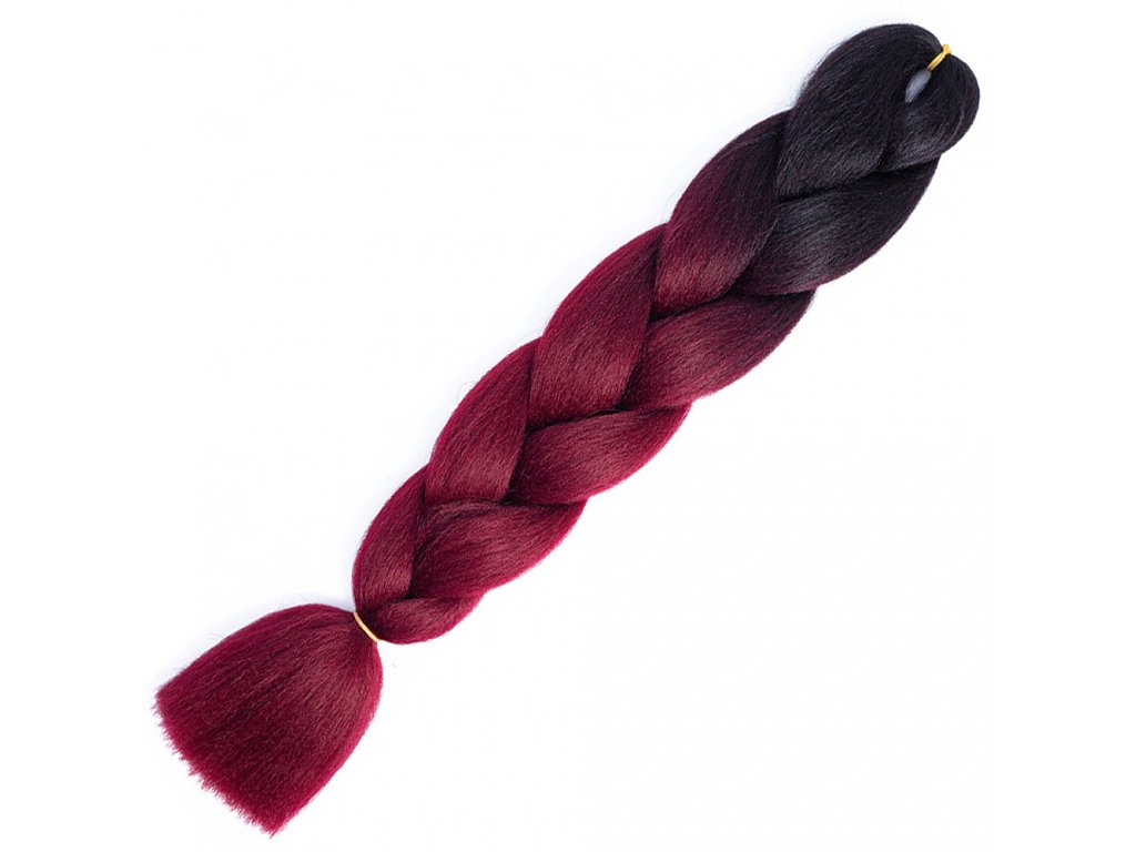 6061 1 synteticky jumbo braid ombre b8