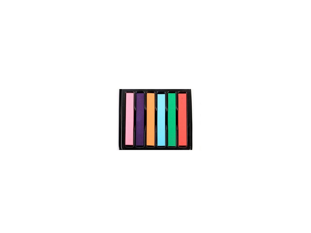 9328 hairchalk 6 colours