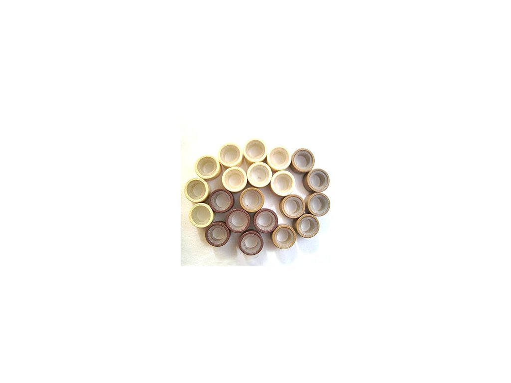 10201 micro rings 4 5mm aluminum with a silicone color of choice 1000pcs