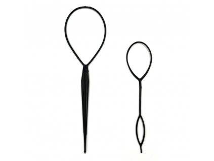 15581 2 plastic loop for creating hairstyles