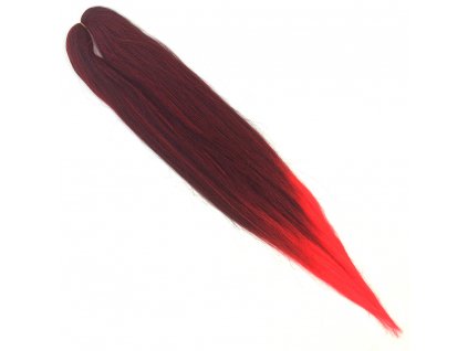 16433 ez 100 jumbo braid ombre 2 37 black red