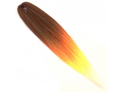 16523 ez 100 jumbo braid ombre 4 9 1b red yellow white