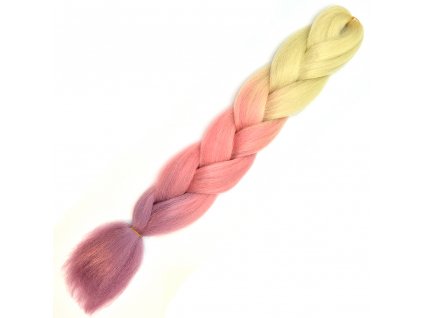 17144 ombre jumbo braid kanekalon l3 37 plava sv ruzova sv fialova