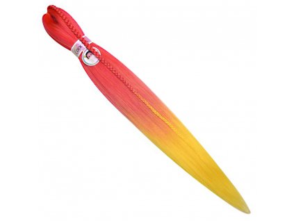 18342 100 ez kanekalon 3 11 red hotplum yellow
