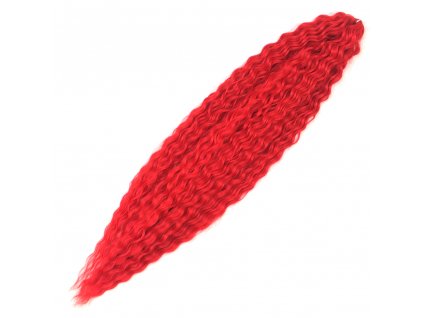 Wavy Kanekalon Ariel 75cm 100gr Red