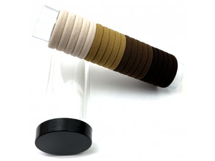 23775 gumicky mix do vlasu stredni prumer 4cm sada 20ks