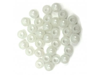 24114 koralky do ucesu svitici ve tme bile 30ks