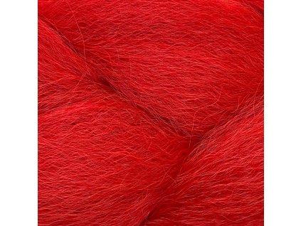 26338 1 100 jumbo braid kanekalon scarlet red braidordie