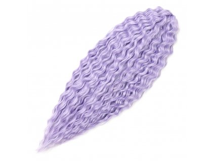Wavy Kanekalon Ariel 55cm 100gr LPurple1
