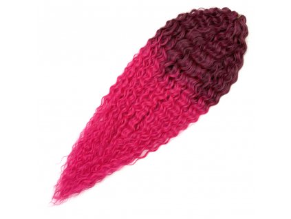 Wavy Kanekalon Ariel 75cm 100gr T-BPink(6)