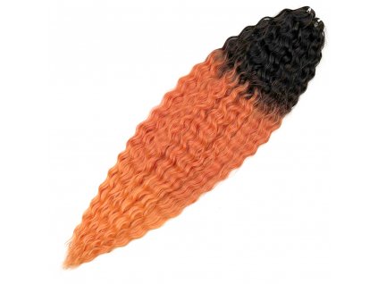 Wavy Kanekalon Ariel 75cm 100gr TT4-T-Red/Orange