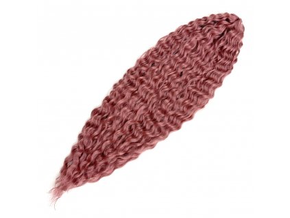 Wavy Kanekalon Ariel 75cm 100gr Pink5