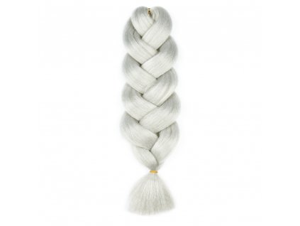 100% BraidOrDie Kanekalon Gray Blonde