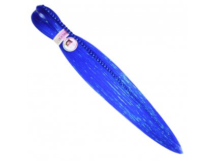100% EZ Kanekalon Glitter Blue