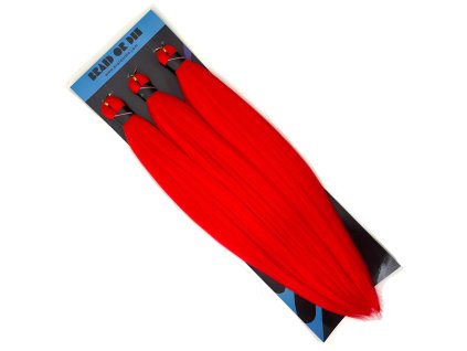 26536 1 26536 1 100 ez 3v1 kanekalon bright red braidordie