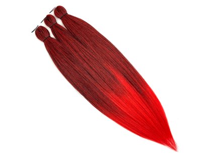 27979 27979 100 ez 3v1 kanekalon bt1b red rastafri