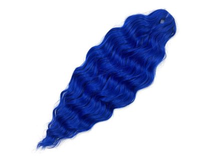 Wavy Kanekalon Anna 60cm 100gr Blue1