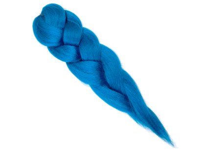 100% Jumbo Braid Pre-stretched Sapphire Blue