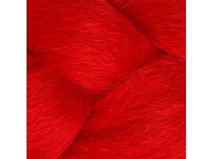 100% Jumbo Braid Kanekalon Red BraidOrDie