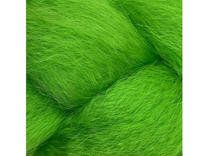 31916 100 jumbo braid kanekalon lime green braidordie