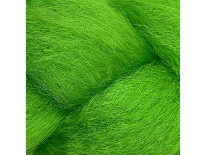 100% Jumbo Braid Kanekalon Lime Green BraidOrDie